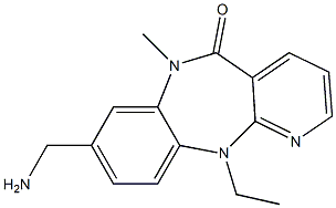  6,11-Dihydro-8-aminomethyl-11-ethyl-6-methyl-5H-pyrido[2,3-b][1,5]benzodiazepin-5-one