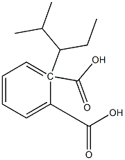 (+)-Phthalic acid hydrogen 1-[(S)-2-methylpentane-3-yl] ester Struktur