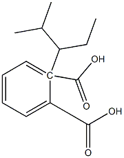 (+)-フタル酸水素1-[(S)-2-メチルペンタン-3-イル] 化学構造式