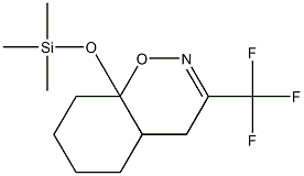 8a-(Trimethylsiloxy)-3-(trifluoromethyl)-4a,5,6,7,8,8a-hexahydro-4H-1,2-benzoxazine|