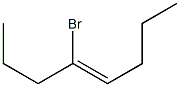 (Z)-4-ブロモ-4-オクテン 化学構造式