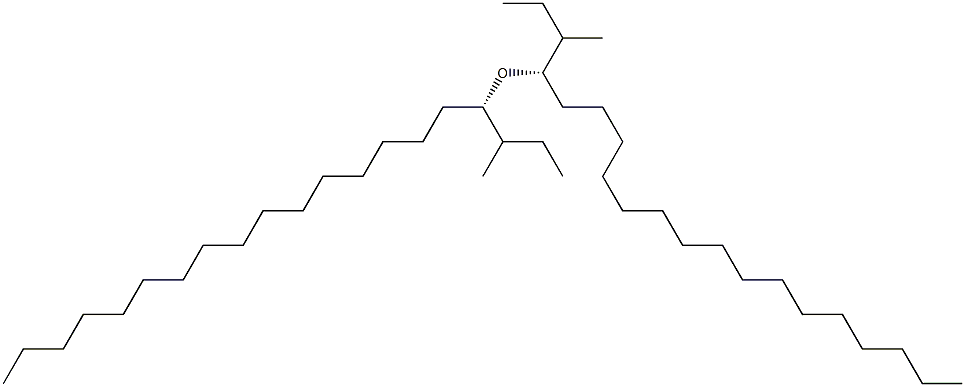(+)-Hexadecyl[(S)-2-methylbutyl] ether 结构式