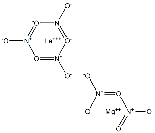 Magnesium lanthanum nitrate,,结构式