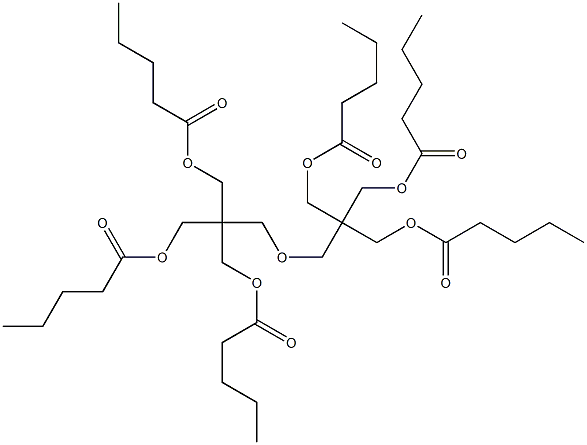 2,2'-[Oxybis(methylene)]bis[2-[(valeryloxy)methyl]-1,3-propanediol divalerate] Structure