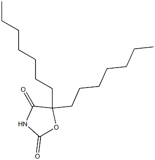 5,5-Diheptyloxazolidine-2,4-dione