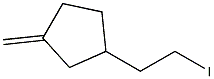 1-(2-Iodoethyl)-3-methylenecyclopentane Structure