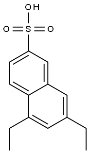 5,7-Diethyl-2-naphthalenesulfonic acid
