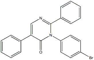2,5-Diphenyl-3-(4-bromophenyl)pyrimidin-4(3H)-one