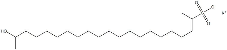 20-Hydroxyhenicosane-2-sulfonic acid potassium salt