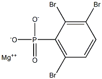 2,3,6-Tribromophenylphosphonic acid magnesium salt,,结构式
