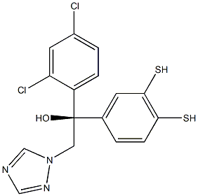 (1R)-1-(2,4-Dichlorophenyl)-1-[[(4,5-dihydrothiophen)]-2-yl]-2-(1H-1,2,4-triazol-1-yl)ethanol|