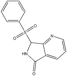 6,7-Dihydro-7-(phenylsulfonyl)-5H-pyrrolo[3,4-b]pyridin-5-one|