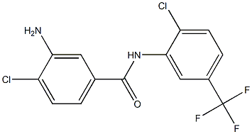  3-Amino-4,2'-dichloro-5'-(trifluoromethyl)benzanilide