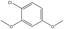 3-Methoxy-4-chloroanisole 结构式
