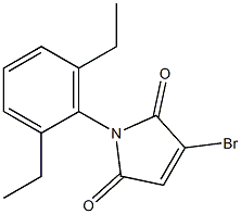  2,5-Dihydro-1-(2,6-diethylphenyl)-3-bromo-1H-pyrrole-2,5-dione