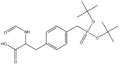 2-(Formylamino)-3-[4-[bis(tert-butyloxy)phosphinylmethyl]phenyl]propanoic acid