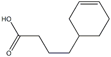 4-(3-Cyclohexenyl)butyric acid Struktur