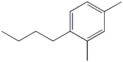 1,3-Dimethyl-4-butylbenzene Struktur