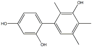 2',4',5'-Trimethyl-1,1'-biphenyl-2,3',4-triol