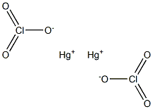 Dimercury(I) dichlorate Structure