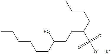 8-Hydroxytetradecane-5-sulfonic acid potassium salt