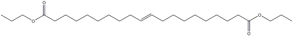 10-Icosenedioic acid dipropyl ester,,结构式