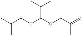 2,8-ジメチル-5-イソプロピル-4,6-ジオキサ-1,8-ノナジエン 化学構造式
