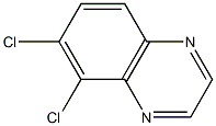 5,6-Dichloroquinoxaline 结构式
