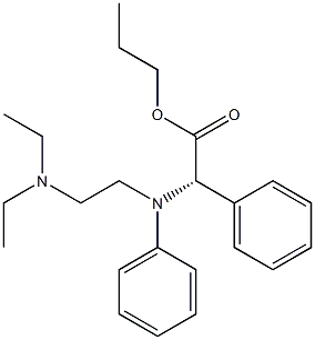 N-[2-(Diethylamino)ethyl]-N,2-di(phenyl)glycine propyl ester