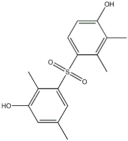 3,4'-Dihydroxy-2,2',3',5-tetramethyl[sulfonylbisbenzene]