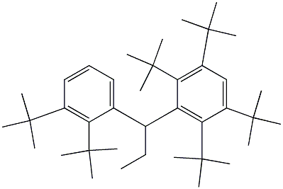  1-(2,3,5,6-Tetra-tert-butylphenyl)-1-(2,3-di-tert-butylphenyl)propane