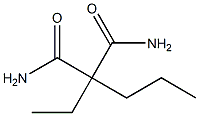 Hexane-3,3-dicarboxamide 结构式