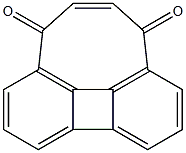 Cycloocta[def]biphenylene-1,4-dione Struktur