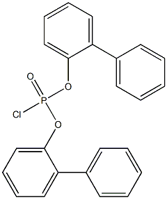 Chlorophosphonic acid di(2-biphenylyl) ester