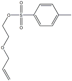 p-トルエンスルホン酸2-アリルオキシエチル 化学構造式