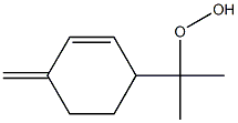 p-Mentha-1(7),2-dien-8-yl hydroperoxide Structure