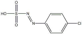 p-Chlorobenzenediazosulfonic acid,,结构式