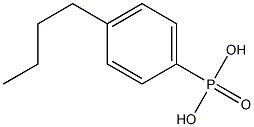 4-Butylphenylphosphonic acid 结构式