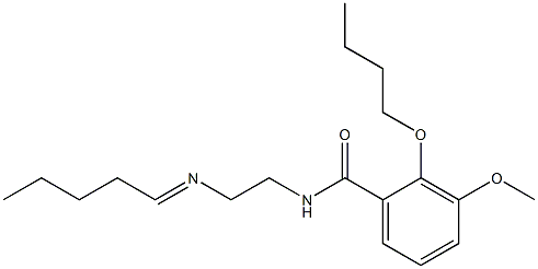 2-Butoxy-3-methoxy-N-[2-(pentylideneamino)ethyl]benzamide|