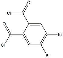 4,5-Dibromophthalic acid dichloride Structure