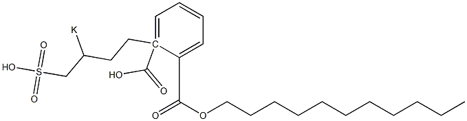 Phthalic acid 1-undecyl 2-(3-potassiosulfobutyl) ester