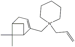 1-[(6,6-Dimethylbicyclo[3.1.1]hept-2-en-2-yl)methyl]-1-allylpiperidinium