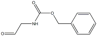 2-(Benzyloxycarbonylamino)acetaldehyde Structure