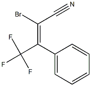 3-Phenyl-3-trifluoromethyl-2-bromopropenenitrile|