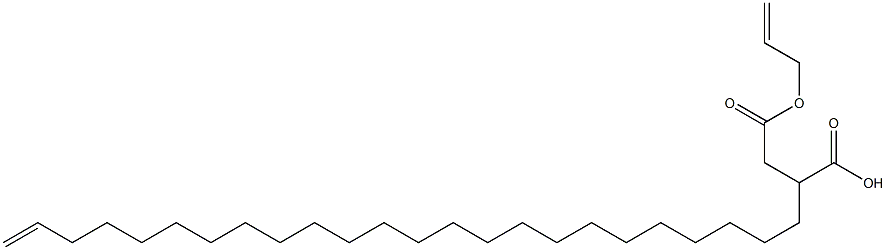 2-(23-Tetracosenyl)succinic acid 1-hydrogen 4-allyl ester,,结构式