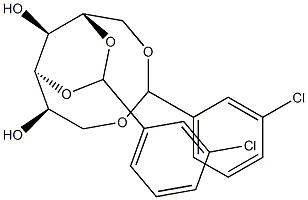  1-O,6-O:3-O,5-O-Bis(3-chlorobenzylidene)-L-glucitol