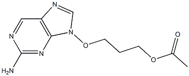 2-Amino-9-(3-acetyloxypropyloxy)-9H-purine|