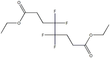 4,4,5,5-Tetrafluorooctanedioic acid diethyl ester,,结构式