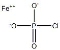 Ferrous chlorophosphate Struktur