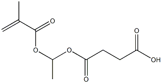 Succinic acid hydrogen 1-(methacryloyloxy)ethyl ester|